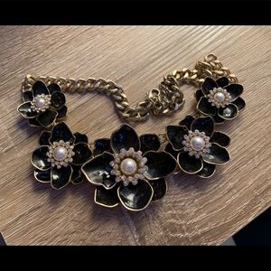 Flower Statement Necklace